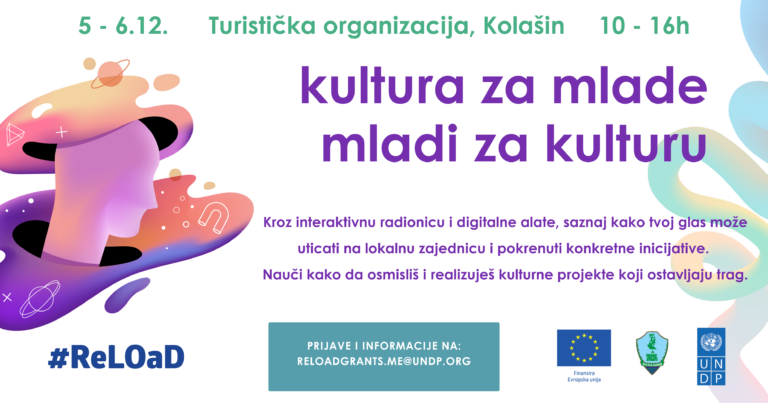 Dvodnevna obuka u Kolašinu: Kultura za mlade, mladi za kulturu
